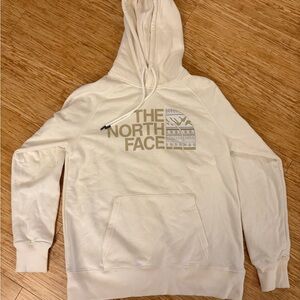 The North Face Men's Cream Hoodie